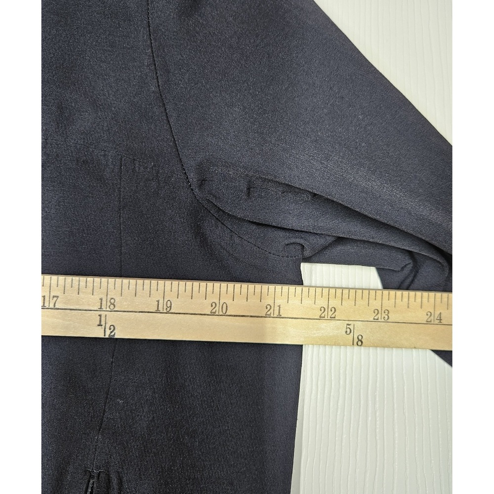 Outdoor Voices Full Zip Hooded Athletic Jacket Women's S Black Stretch Vented - Picture 10 of 10